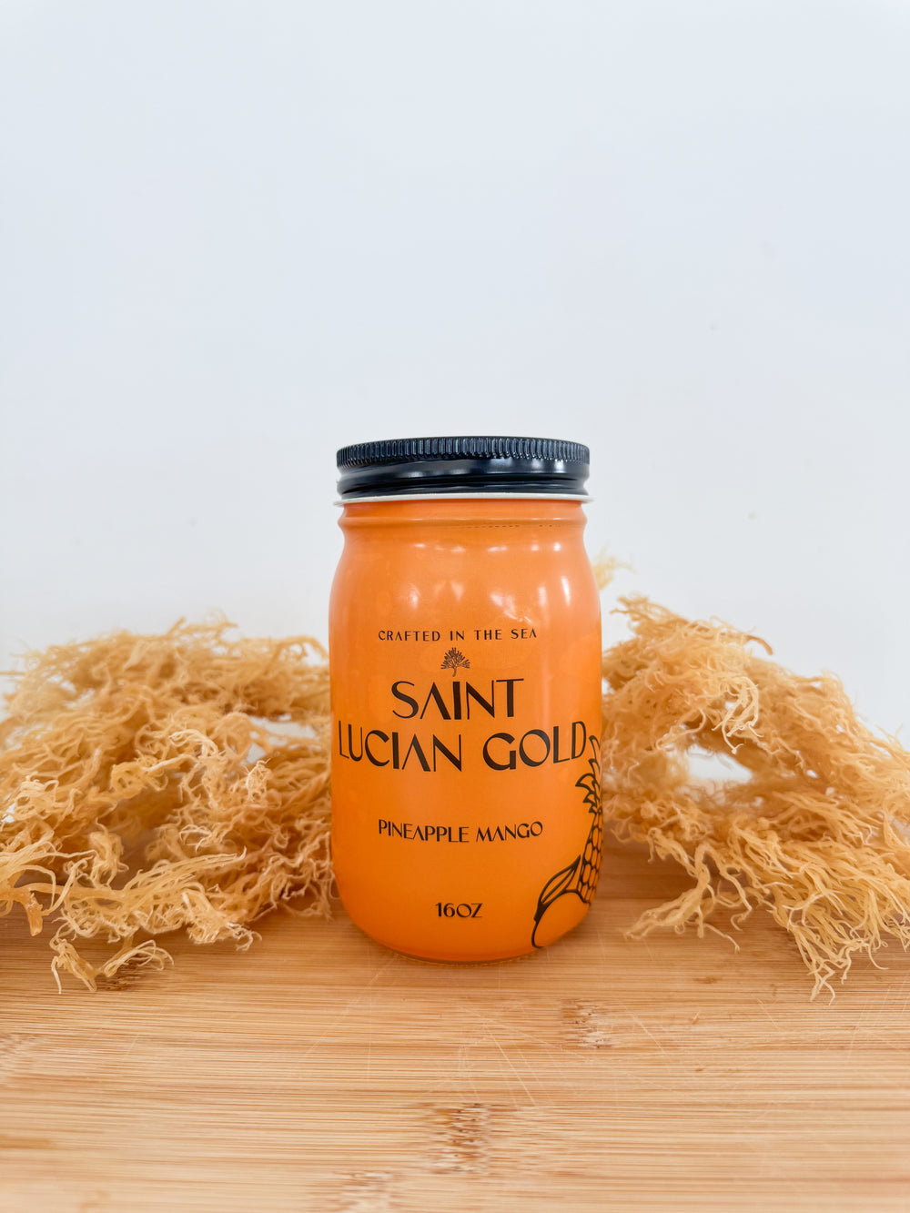 Saint Lucian Sea Moss Gel!- Pineapple Mango